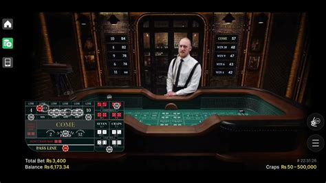 live dealer craps